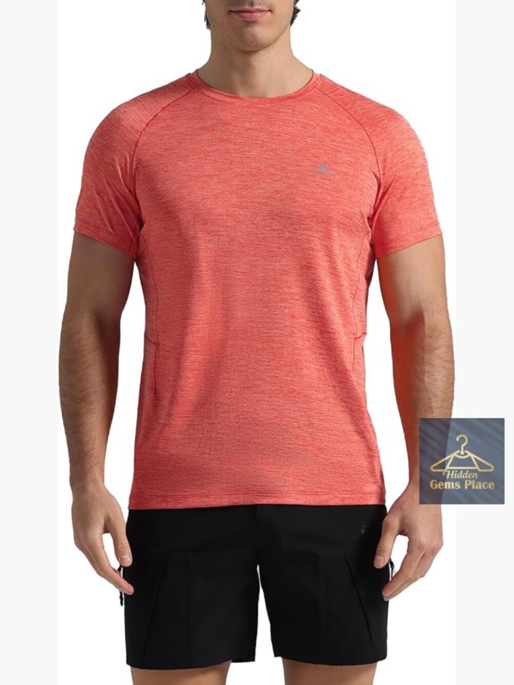 Men's UPF 50+ Moisture Wicking Short Sleeve Running Shirt